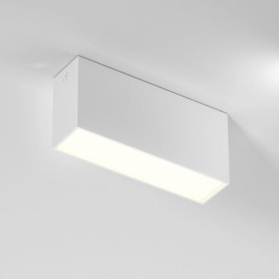 Точечный светильник Block 25109/LED Elektrostandard белый