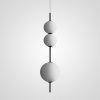 Стеклянный подвесной светильник  40.2133-0 форма шар белый ImperiumLoft