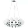 Стеклянная подвесная люстра Sferetta 801124 форма шар белая Lightstar