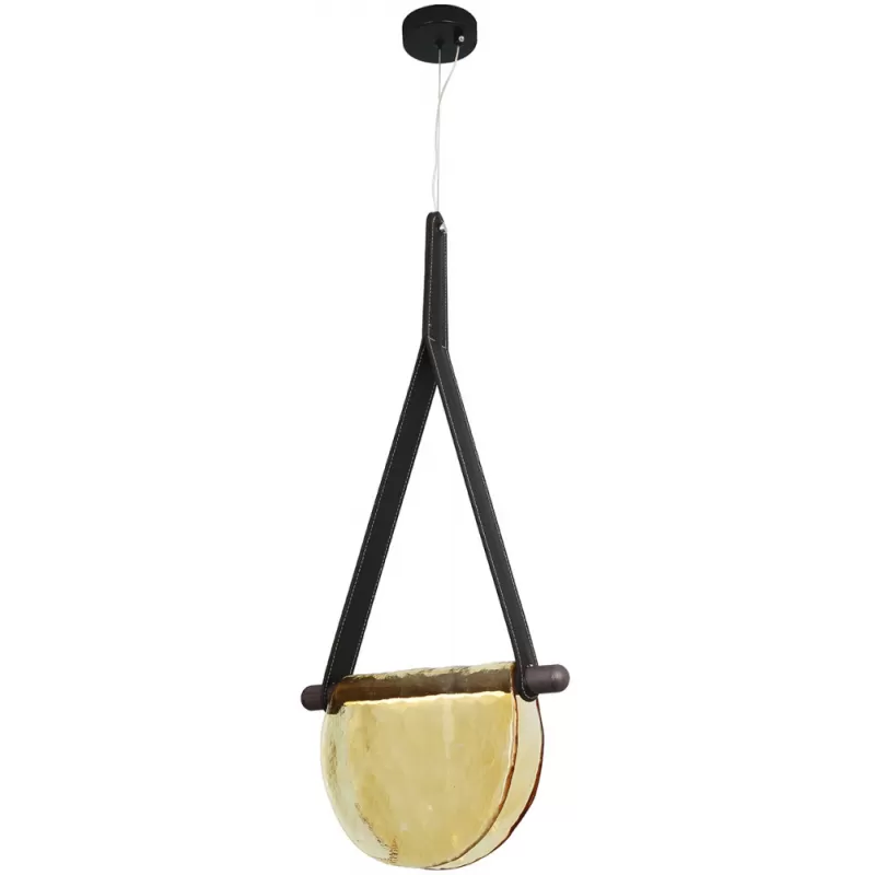 Стеклянный подвесной светильник Тэрро 07687-30,19(03) цвет янтарь Kink Light Стеклянный подвесной светильник Тэрро 07687-30,19(03) цвет янтарь Kink Light