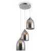 Стеклянный подвесной светильник Astery FR5375PL-03CH2 конус Freya