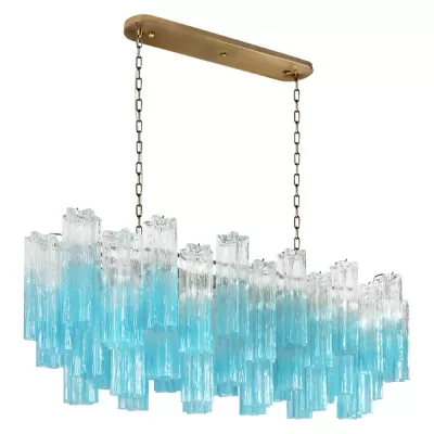 Подвесная люстра Murano 10580/1000R Clear blue Loft It