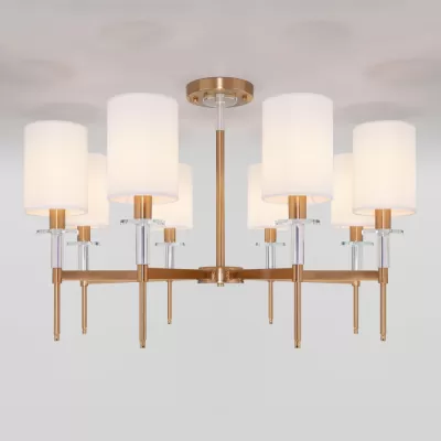 Потолочная люстра Brielle 60132/8 латунь Eurosvet
