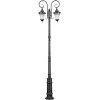Стеклянный наземный фонарь ELBA 86410A/18L E7 Bl Oasis Light