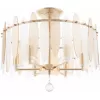 Хрустальная потолочная люстра Sorrento-3309 373309/6/80/470 GD прозрачная Хрустальная потолочная люстра Sorrento-3309 373309/6/80/470 GD прозрачная
