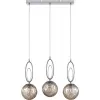 Подвесной светильник Phlox VL5853P03 форма шар цвет янтарь Vele Luce