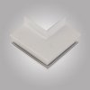 Коннектор угловой внутренний  MAGNET AM402 LL-20С90° ВНУТРЕННИЙ WH