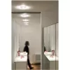 Стеклянный точечный светильник Light Panel F01F0100 прозрачный Fabbian