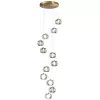 Подвесная люстра Mirage 5030/83L прозрачная Odeon Light