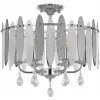Хрустальная потолочная люстра Sorrento-4309 374309/6/80/470 CR прозрачная Хрустальная потолочная люстра Sorrento-4309 374309/6/80/470 CR прозрачная