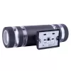 Настенный светильник уличный  UUL-S20A 2x60W/E27 IP65 BLACK прозрачный цилиндр Uniel
