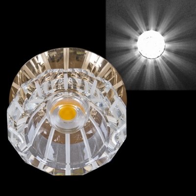 Точечный светильник  09036-9.0-001T LED COB10W GD для натяжного потолка