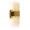 Стеклянное бра Wall lamp WB029 gold прозрачное DeLight Collection