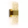 Стеклянное бра Wall lamp WB029 gold прозрачное DeLight Collection