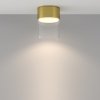 Стеклянный точечный светильник Glory C094CL-GX53-BS прозрачный цилиндр Maytoni