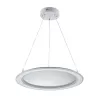 Подвесной светильник Signum 10290/1LED белый круглый Escada