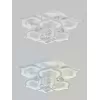 Потолочная люстра HIGH-TECH LED LAMPS HIGH-TECH LED LAMPS 82028 белая Natali Kovaltseva