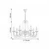 Подвесная люстра CHATEAU 2164-7P F-Promo