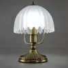 Стеклянный интерьерная настольная лампа Севилья CL414813 белый Citilux