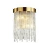 Стеклянный настенный светильник Refano 4848/2W прозрачный Odeon Light