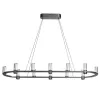 Подвесной светильник Defance 7143/65L цилиндр прозрачный Odeon Light