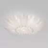 Стеклянная потолочная люстра Flowers 101015/10 прозрачная Eurosvet