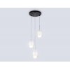 Стеклянный подвесной светильник High Light LH11151 прозрачный Ambrella