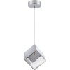 Стеклянный подвесной светильник  805504 куб прозрачный Lightstar