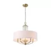 Подвесной светильник Опал SL1403.303.05 цилиндр белый ST Luce
