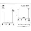 Подвесной светильник Kendo SL1213.503.04 цилиндр белый ST Luce