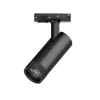 Трековый светильник Canno Pro C4127SS черный цилиндр Lightstar