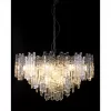 Стеклянная подвесная люстра Gramercy 670P-16 CR+CL прозрачная iLamp Стеклянная подвесная люстра Gramercy 670P-16 CR+CL прозрачная iLamp