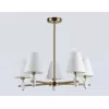 Потолочная люстра Ceramo Classic LH75044 конус белая Ambrella