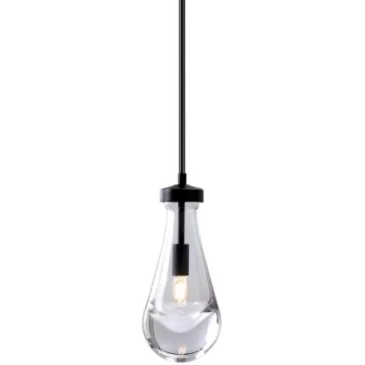 Подвесной светильник Raindrop MT9093-1H black brushed gold DeLight Collection дизайнерский