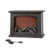 Световая фигура  ULD-L2821-005/DNC/RED BLACK FIREPLACE Uniel