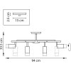 Потолочная люстра Rullo LR7184081 белая цилиндр Lightstar