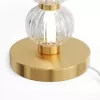 Стеклянный интерьерная настольная лампа Amulet MOD555TL-L8G3K белый форма шар Maytoni