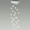 Подвесная люстра Crystal 5007/120L прозрачная форма шар Odeon Light
