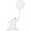 Стеклянный настенный светильник Teddy 10030W/B форма шар белый Loft It