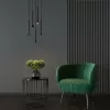 Подвесной светильник Hall 50314 LED черный конус Elektrostandard