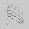 Адаптер Accessories for tracks Radity TRA084FC-11SW Maytoni