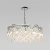 Хрустальная подвесная люстра Blitz 60159 хром прозрачная Eurosvet