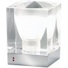 Хрустальный интерьерная настольная лампа Cubetto D28B0100 прозрачный Fabbian