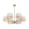 Потолочная люстра Modesto MOD360PL-06BS конус бежевая Maytoni
