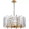 Хрустальная подвесная люстра Feeriya 2114/05/08P цилиндр прозрачная Stilfort Хрустальная подвесная люстра Feeriya 2114/05/08P цилиндр прозрачная Stilfort
