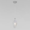 Стеклянный подвесной светильник Prism 50236/1 прозрачный Eurosvet