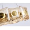 Стеклянная подвесная люстра High Light LH31021 цвет янтарь Ambrella