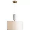 Подвесной светильник Ceram FR5491PL-01BS цилиндр белый Freya