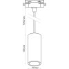 Трековый светильник Artline 59928 3 черный цилиндр