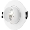 Точечный светильник Rond DK3120-WH цилиндр белый Denkirs